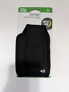 Clip Case Handy Holster passend für alle vertikalen Handyhülle - XL - schwarz - Bild 1 von 8