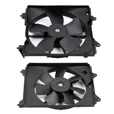 For 2016 -2018 Honda HR-V 1.8L Radiator Cooling Fan AV Condenser Assembly PAIR Foto 1 de 4