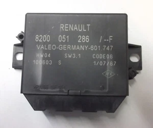 Unidad de control de ayuda de aparcamiento Renault Espace IV 8200051286 VALEO 601747 - Imagen 1 de 4