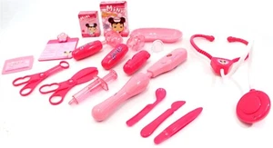 Kit médico Doctor Nurse juego (rosa) 17 herramientas médicas - Imagen 1 de 3