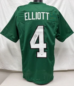 Jake Elliott Signed Eagles 2023 Kelly Green Custom Player Jersey (XL) PSA 359 - Bild 1 von 5