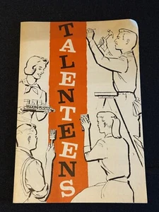 Talenteens The Dow Chemical Company 1961 1960s Vtg Booklet - Picture 1 of 3