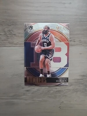 2021-22 Panini Select Numbers James Harden Brooklyn Nets #36 Insert - Image 1 of 2