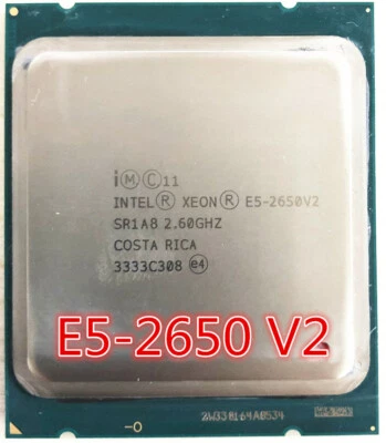 Intel Xeon E5-2650 V2 2.60 GHz Octa-Core (SR1A8) Processor - Image 1 of 3