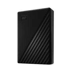 Wd 6Tb My Passport, Portable External Hard Drive, Black, Backup Softwa Personal - Picture 1 of 7