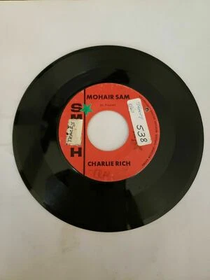 Charlie Rich - Mohair Sam - Smash (45RPM 7”Single)(J705)  - Image 1 of 2