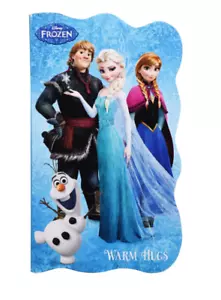 New Disney Frozen Warm Hugs Board Book Elsa Anna Olaf Kristoff ~ Warm Hugs - Imagen 1 de 1