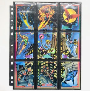 1993 SkyBox Marvel Universe Series IV Full Page Works of Arts #19-27 Vintage Lot - Picture 1 of 1