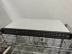 Cisco SF300-48 Port 10/100 Managed Switch - Picture 1 of 2