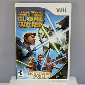 Star Wars The Clone Wars: Lightsaber Duels For Wii and Wii U Very Good - Picture 1 of 3
