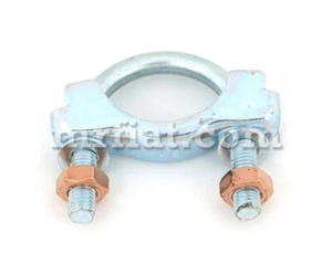 Fiat 124 Rear Muffler Exhaust Clamp W/ Bolt New - Bild 1 von 1
