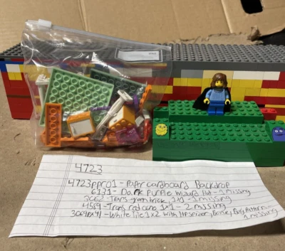 LEGO Harry Potter Diagon Alley Shops Set 4723 INCOMPLETE no backdrop - Image 1 of 4