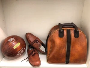 Bowling Set, BRUNSWICK MARK X BOWLINGKUGEL 16 LBS (SELTEN & UNGEBOHRT) - Bild 1 von 20