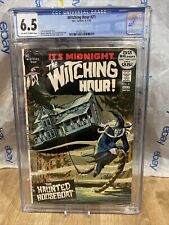 DC Comics THE WITCHING HOUR #21- Bronze Age - Horror - 1972- Cgc 6.5 Graded