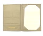 Audemars Piguet Memo Pad with CC & paper holder beige leather NEW NEW