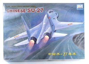 Mini Hobby Models Chinese SU-27 Plastic Airplane Model Kit 1:48 No.0303 SEALED - Picture 1 of 11