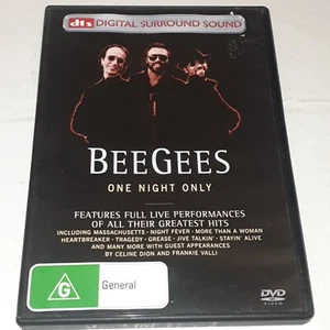 BEE GEES : ONE NIGHT ONLY (DVD, Region 4) FREE POST - Picture 1 of 2