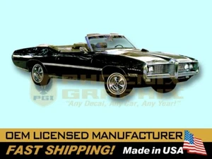 Pontiac LeMans Sprint 1968 1969 kit de calcomanías y rayas - Imagen 1 de 1