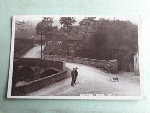 Harden Beck - near Bingley - real photographic postcard. 1916 - Picture 1 of 3