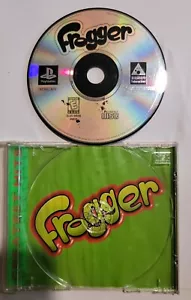 Frogger PS1 PlayStation 1 Greatest Hits No Manual Or Front Insert - Picture 1 of 3