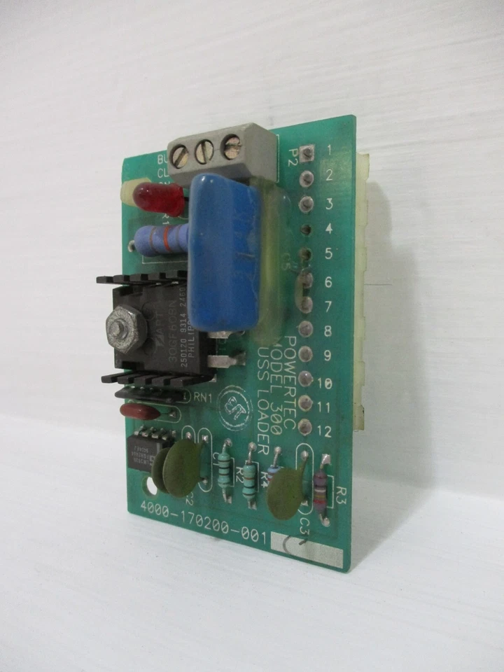 Powertec 4000-170200-001 Rev C Model 300 Buss Loader Board Card PCB PLC - Image 1 of 4