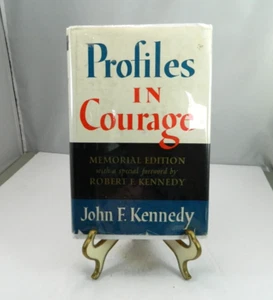 Profiles in Courage by John F. Kennedy 1964 Memorial Edition Hardcover w/DJ VTG - Picture 1 of 17