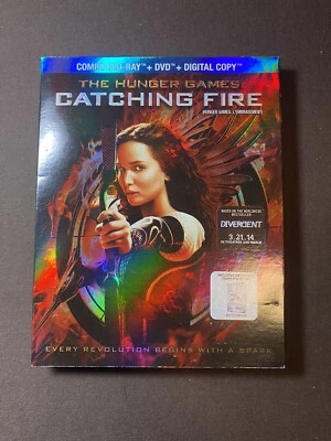 SLIPCOVER ONLY - The Hunger Games Catching Fire Blu-ray + DVD - Image 1 of 2