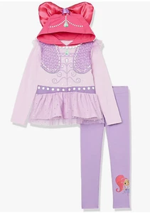 Shimmer and Shine Toddler Girls Long Sleeve Costume Tee & Leggings 2-Piece Set, - Picture 1 of 3