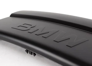 Original BMW E34 Nummernschild löschen Panel Trim Cover Schwarz 51111978089 NEU - Bild 1 von 10