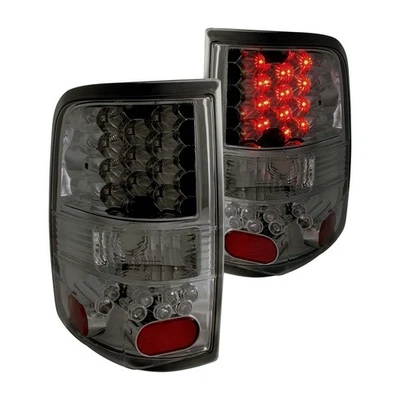 For Ford F-150 04-08 Anzo Driver & Passenger Side Chrome/Smoke LED Tail Lights Foto 1 de 4