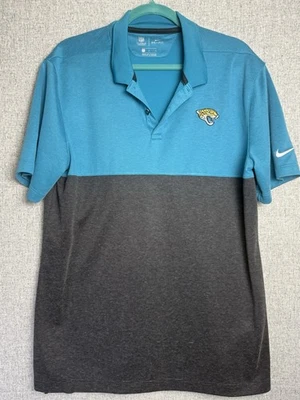 Nike DriFit Polo Sobre el Campo Ropa Jacksonville Jaguars NFL Azul GRANDE Foto 1 de 4