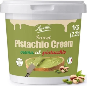 Crema al Pistacchio 1kg – Burro Dolce Italiano per Knafeh, Cottura, Dolci - Foto 1 di 9