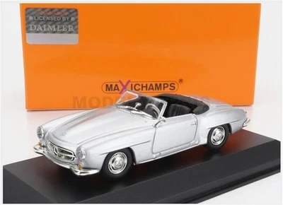 MINICHAMPS 940033130 MERCEDES BENZ - SL-CLASS 190SL (W121) SPIDER 1955 - SILVER  - Immagine 1 di 2