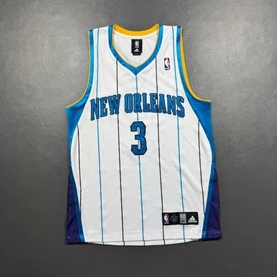 100% Authentic Chris Paul Vintage Adidas New Orleans Hornets Jersey Size 40 M L - Image 1 of 4