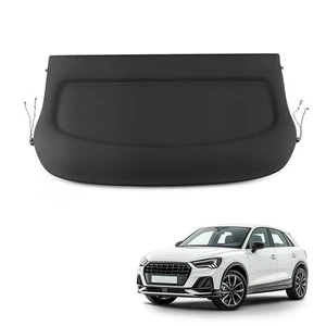 Black Boot Cover Shelf for AUDI Q2 Q2L 2016-2024 81A867769A Parcel Storage - Picture 1 of 18