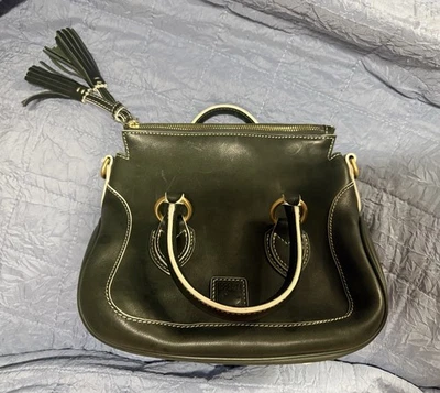 Dooney & Bourke Florentine Small Leighton Tote green bag  - Image 1 of 4