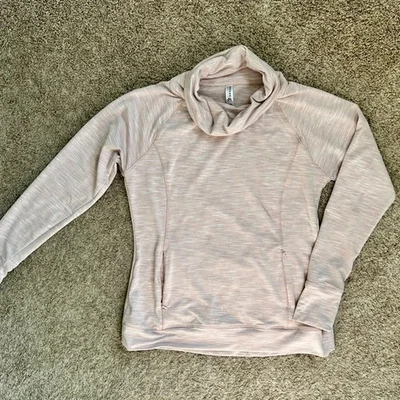Sudadera con cuello capucha rosa claro Kyodan | Talla XL | ¡EXCELENTE estado! Foto 1 de 4