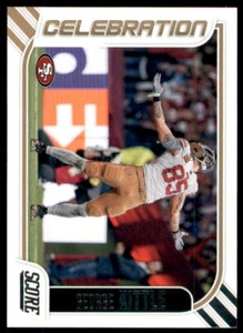 2023 Score Celebration George Kittle San Francisco 49ers #17 - Picture 1 of 2