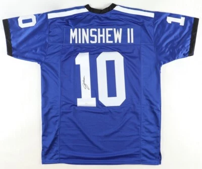 Gardner Minshew II Signed Jersey (JSA COA) Indianapolis Colts Quarterback - Image 1 of 4