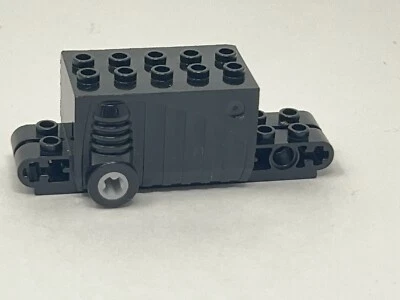 Lego Pullback Motor 9 x 4 x 2 2/3 47715c01 Motor Negro, Motor No Eléctrico Foto 1 de 4