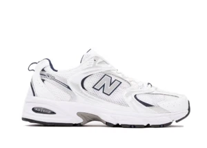 HOT SALE - New Balance 530 Athletic Shoe - White / Natural Indigo - Picture 1 of 6