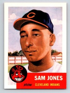 1991 Topps Archives 1953 Sam Jones Cleveland Indians #6