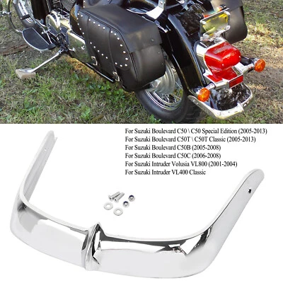 Punta de guardabarros trasero cromada para Suzuki Boulevard C50B 2005-2008 Intruder 800 VS800GL Foto 1 de 4