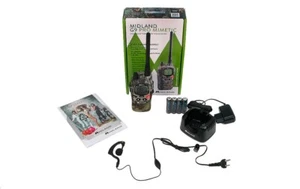 WALKIE MIDLAN G9 PRO CAMO 5W PMR+LPD 1 CASQUE SOFTAIR PAINTBALL - Afbeelding 1 van 3