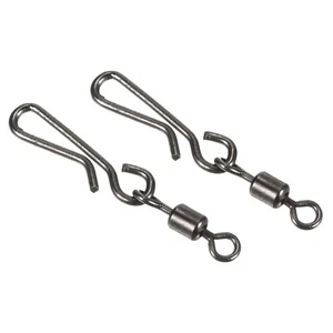 Emerillon Roulant Pêche avec Accrochage Snap, 20 Paquet 40lb Pêche Terminal, - Bild 1 von 7