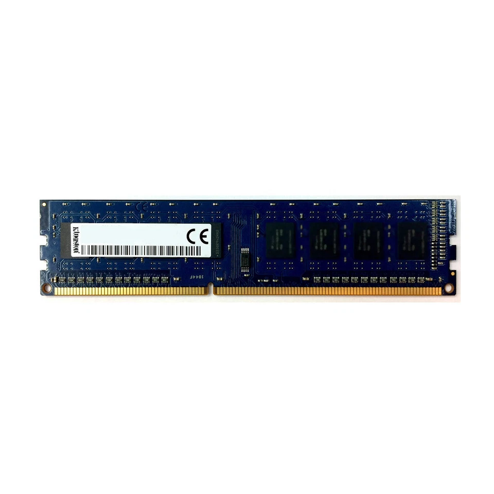 Kingston 4GB 1Rx8 PC3-12800 DDR3 1600MHz 1.5V DIMM Desktop Memory RAM 1 x 4GB - Image 1 of 1