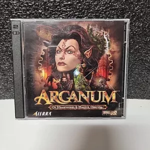 Arcanum of Steamworks & Magick Obscura Sierra Windows 95/98 PC CD-ROM Juego - Imagen 1 de 2