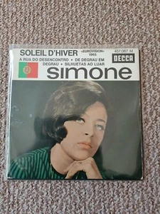 EUROVISION PORTUGAL 1965 SIMONE FRENCH EP - Bild 1 von 3