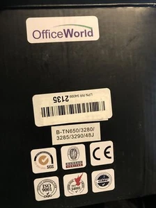 Two Printer Ink Cartridge OfficeWorld B-TN650/3280/3285/3290/48J(ID5-200) - Picture 1 of 2