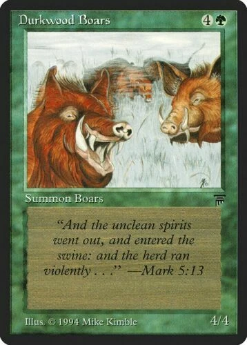 1x Durkwood Boars - LP - Legends - SPARROW MAGIC - mtg -  - Image 1 of 1